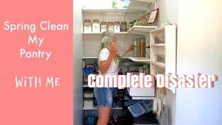 SPRING SPEED CLEAN MY PANTRY 2019 | | ORGANIZING MY PANTRY | KON MARI MY PANTRY