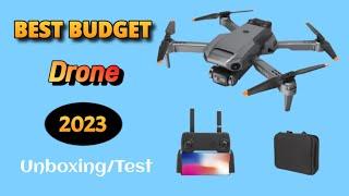 BEST BUDGET DRONE 2023 (P8 DRONE)-UNBOXING/FLIGHT TEST with Obstacle Avoidance