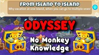 BTD6 Odyssey Tutorial | No Monkey Knowledge | From Island To Island