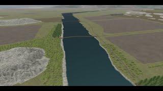 Creating waterplanes for large scale maps FS22