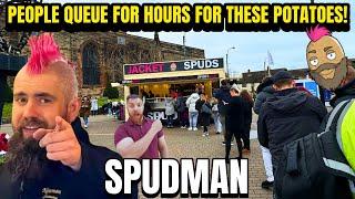 I Tried SPUDMAN | THE MOST POPULAR Jacket Potatoes In The World!