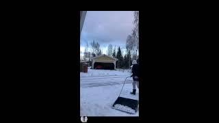 HelenShare is live!Extrem snow removal in the yard after snow storm|ASMR #shortsfeed