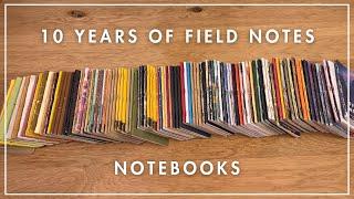 TEN YEARS of using POCKET NOTEBOOKS | @field_notes_brand