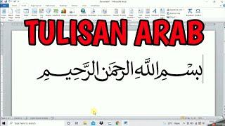 CARA MEMBUAT TULISAN BISMILLAH DI MICROSOFT WORD ~ how to make bismillah on microsoft word