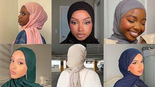 BEST HIJAB TUTORIAL FOR MUSLIM/ ARAB GIRLIES 🫧 || TIKTOK COMPILATION || THATGIRLGUIDE