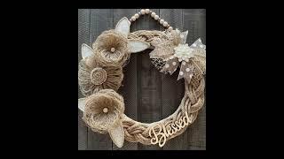 Thrifty Charm Decor:Shabby Chic, Vintage,Rustic Home and wall Hangings Decor #rustic #vintage #diy