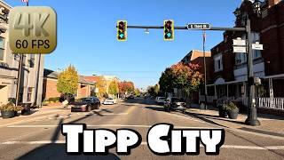 Driving Around Tipp City, Ohio in 4k Video