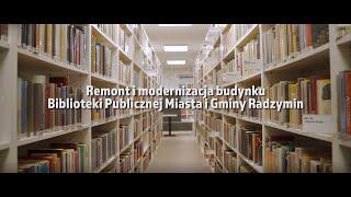 Remont i modernizacja budynku Biblioteki w Radzyminie