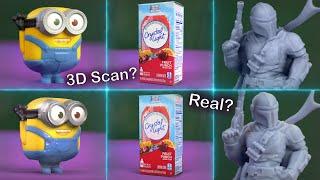 Real or 3D Scan Challenge