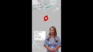 The First Named Storm Of The Atlantic Hurricane Season