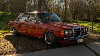 Mercedes W123 Stance | 4K