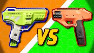 Venom Pro Vs Nightingale 2.0: Which Compact NERF Flywheeler is Best?