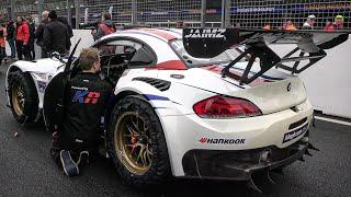 AMAZING STARTGRID ! / M6 GT3 / Z4 GT3 / RS3 TCR - LMS ....