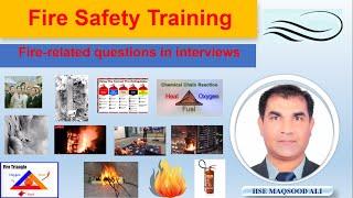 Fire Safety Training | Fire Triangle | Classes of Fire | Fire Extinguishers | Use of Fire Cylinder