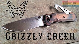 Review: Benchmade Grizzly Creek Folding Knife w/ Gut Hook "Hunter's Helper" Model 15060-2