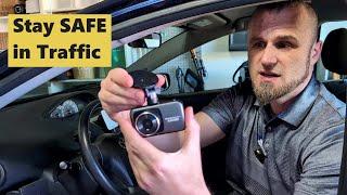 Quick Review LAMTTO 4K Dash Cam Front and Rear Camera, 5G WiFi and G sensor