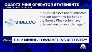 Chip mining town begins recovery