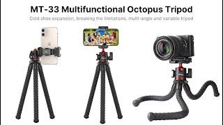 Ulanzi MT-33 Octopus Tripod with Cold Shoe