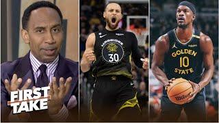 FIRST TAKE | Curry is on his way to becoming GOAT, as Butler makes Warriors undefeated - Stephen A.