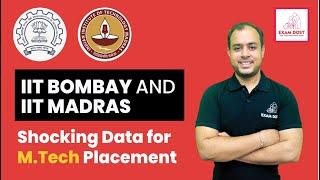 IIT Bombay and IIT Madras Shocking Data for M.Tech Placement | Ankit Goyal | One Man Army