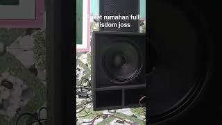 Box miniscoop 15 inch paket rumahan,, full wisdom