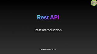 Course Intro: What is Rest API or Rest Services