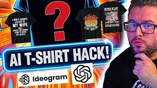 Never Struggle for T-Shirt Ideas Again: The AI Hack That's Changing Print-on-Demand