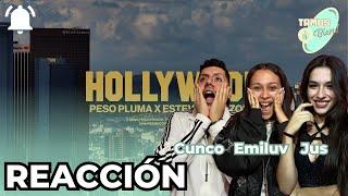  [REACCIÓN] Hollywood - Peso Pluma, Estevan Plazola (Video Oficial) | Tamos Bien!