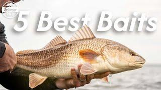 Top 5 Redfish Baits of ALL TIME