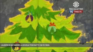 L'ALBERO DI NATALE DELLA SCUOLA FOSCHIATTI | 30/12/2024