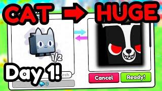 Cat to Huge #1 - Trading is SO EASY! 1M Gems Profit! A New Beginning... (PETS GO!)