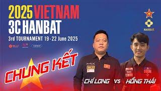 Trực tiếp Bida | Chung Kết | CHIÊM HỒNG THÁI - CHÍ LONG (Bida Sao) | GIẢI BIDA 3 BĂNG CUP HANBAT