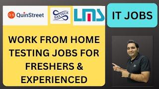 WFH Testing Jobs | Manual Testing| QA Jobs| Rd Automation Learning