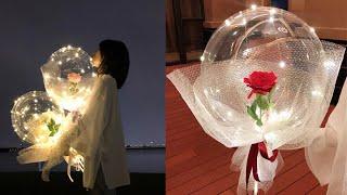 LED Luminous Balloon Rose Bouquet Review - Best Gift For Christmas