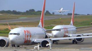 Aeroporto da capital baiana LOTADO - Pousos e decolagens sem parar 