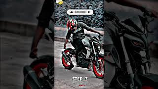 MT 15 STUNT STEP #viral #shorts #stunt #mt15 #bike