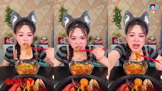 【SUB XiaoYu Mukbang】 MUKBANG SATISFYING 중국 음식 먹기。Xiaoyu subtitle。N05。050325。11