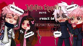 Jjk react to "Nezuko" as sukuna little sis//jjkXkny||•Rimas_ackraman•|new gacha