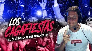 LOS CAGAFIESTAS: EL DESTROZO AL DEPARTAMENTO