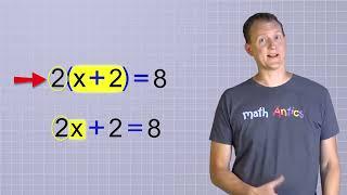 Algebra Basics  Solving 2 Step Equations   Math Antics