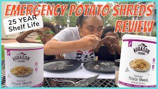 Freeze Dried POTATO SHREDS Review | Auguson Farms | Emergency Prepper | Long Term Food Shortage 2022