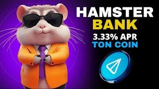 HAMSTER BANK: EARN 0.11 TON COIN DAILY FOR FREE!