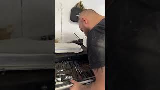 Tesla Model S AC kompressor fuse swap #tesla #automobile #mechanic