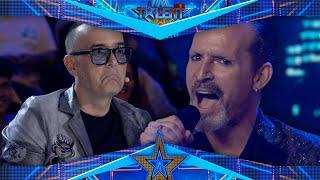 ¿MIGUEL BOSÉ? La ASOMBRANTE IMITACIÓN confunde al jurado | Audiciones 2 | Got Talent España 2022