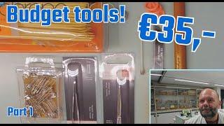 BUDGET CHALLANGE - only $35 worth of watchmaking tools - Part 1of2