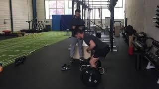 CFSC Level 2 Exam: Trapbar deadlift.