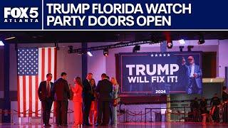 Trump West Palm Beach watch party doors open | FOX 5 News