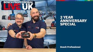 2 YEAR ANNIVERSARY OF BOSCH PROFESSIONAL LIVE UK