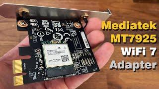 Mediatek MT7925 WiFi 7 Adapter: Better than Intel and Qualcomm?