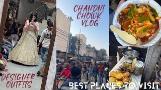 Wedding shopping at Chandni Chowk | Sabyasachi, Manish Malhotra lehenga styles | India Vlogs 2023